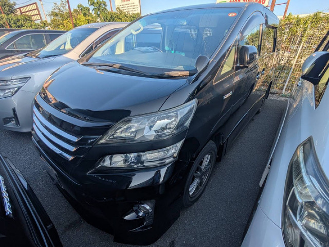 ヴェルファイアハイブリッド 2.4 ZR 4WD モデリスタ 4WD 後席モニター 禁煙