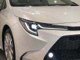LEDヘッドライトです。デザイン性がよくとても明るいので、夜間の走行や悪天候でも安心です。しかも長寿命!