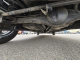 下廻り状態。新車時に防錆加工をしていた車両です。