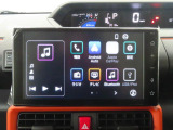 9インチスマホ連携ディスプレイオーディオです。バックカメラも付いて車庫入れ・駐車も安心です。Bluetooth対応機器を登録して音楽を楽しんだりハンズフリー通話が出来て便利です。