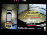 パノラミックビューモニター付きです。全方向の確認ができて安心です。