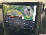【パノラミックビューモニター】専用のカメラにより、上から見下ろしたような視点で360度クルマの周囲を確認することができます☆死角部分も確認しやすく、狭い場所での切り返しや駐車もスムーズに行えます。