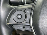 ステアリングスイッチ装備!運転しながら手元でオーディオの操作などができます。