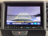 便利な3ビュー切り替え、ガイド線表示付きのバックカメラです。後退時、後方の視界をサポートします