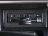 ETC車載器付きです。高速道路の料金所もスムーズに通過出来ます。