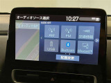 オーディオメニューです。Bluetoothオーディオなどお楽しみいただけます♪