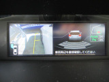 サブモニターのバックカメラの画像。