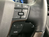 前方の車との車間を設定し、スピードを上げたり緩めたりを自動で行ってくれる追尾式の「レーダークルーズ」。上級装備の一つです!高級車にしかつかない嬉しい機能です。