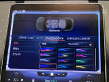 車内を彩るアンビエントライト。いつでもお好みの室内空間を演出してください。