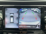 【アラウンドビューモニター】空から見下ろしているような視点で周囲を確認できます。スムースな駐車をサポートします♪