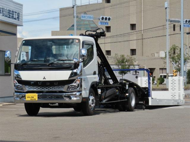 キャンター  3.05t ワイド超ロング セルフローダー 内寸-長570x幅208x高8
