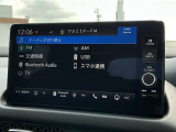 オーディオ機能も充実しています。