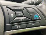 安心快適プロパイロット装備です。自動車専用道路などで前車に合わせ、アクセル、ブレーキ、車線に合わせてハンドル操作をサポート。快適ながらも追突予防にもなり安心です。