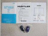 キーを取り出さずにドアを施錠&解錠。クルマの始動も可能です。