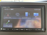 嬉しい装備です♪ワンセグTV・Bluetoothオーディオに対応しています!!