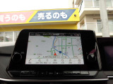 メーカーナビで見た目もスッキリしています!