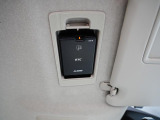 ETC車載器搭載です。スマートICも増えてきており、必須装備といって良い便利装備です。