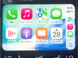 ●Apple Car Play:スマホとの有線接続で、ナビ・オーディオ再生などスマホのアプリ機能が画面でも使える便利機能です!