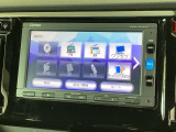 ナビ機能だけでなく、ワンセグ、Bluetooth、CD再生などのオーディオ機能がついています!