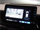 【バックカメラ】後退時も安心。リバース連動で画面が切り替わるのでとっても便利。