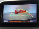 バックガイドモニターを装備しています、車庫入れもラクラクです。