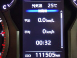 メーター内インフォメーション