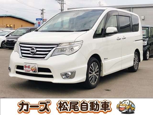 セレナ 2.0 ハイウェイスター S-HYBRID 12ヶ月保証&走行無制限 純正ナビ