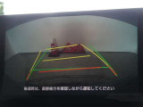 バックガイドモニターを装備しています、車庫入れもラクラクです。