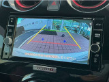 バックカメラ♪運転席から死角となりやすい部分も見えやすく車庫入れの苦手な方にも安心して駐車できます☆