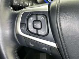ステアリングスイッチ装備!運転しながら手元でオーディオの操作などができます。