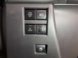ヘッドライト光軸上下調整機能付き車両です。各種スイッチ部