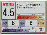 掲載画像は評価書の一部抜粋です。車両の詳細な状態や評価の内容は「車両品質評価情報」をご覧ください。※同じ点数やA,B,C,Dの評価でも年式等によって傷や汚れの度合いは変わりますのでご注意下さい。