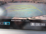 リアカメラ装備で後退時も安心です。リバース連動で画面が切り替わるのでとても便利です。