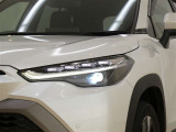 LEDヘッドライトです。デザイン性がよくとても明るいので、夜間の走行や悪天候でも安心です。しかも長寿命!