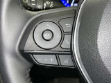 ステアリングスイッチ装備!運転しながら手元でオーディオの操作などができます。