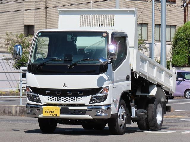 キャンター  3t 全低床 強化ダンプ 内寸-長304x幅159x高36
