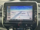 通信ユニット内蔵の日産純正ナビMM516D-L、9インチワイド大型モニター、使いやすいスイッチ/パネルを採用。Blu-ray再生機能、さらに「Apple CarPlay」、「Android Auto(日本初)」にも対応。