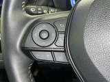 ステアリングスイッチ装備!運転しながら手元でオーディオの操作などができます。