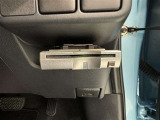 ETC車載器付きです。高速道路の料金所もスムーズに通過できます。