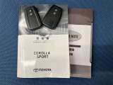 車両取扱説明書/メンテナンスノート/(保証書)/ (スマートキー・キーレス)/ スペアキー揃っております♪