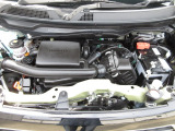 自慢のエンジンはパワードbyHONDAです。精度とバランスにこだわって、低回転からスムースなパワーを発揮します。