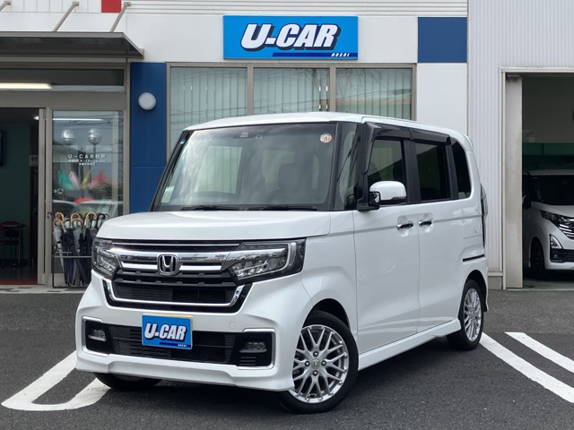 N-BOXカスタム L ターボ ナビ・Bカメラ・前後ドラレコ・ETC・両側電