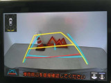 バックガイドモニターを装備しています、車庫入れもラクラクです。