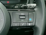 プロパイロット搭載エクストレイルがアクセル、ブレーキを自動でコントロールして前のクルマとの車間距離を保つ手助けをします。