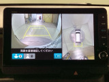 全周囲カメラ搭載☆運転席にいながら車全周囲が確認できるので駐車がスムーズに行なえます。駐車も楽々!