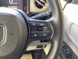 Hondaセンシングの機能のひとつ、アダプティブクルーズコントロール付!アクセルから足を離しても設定したスピードと前車との車間を保ち走行してくれます!車線維持もアシスト☆高速道路で疲労軽減ですね☆