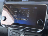 カーナビは、Bluetooth。アップルカープレイ対応のメモリーナビが装着されています。