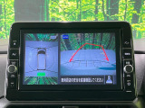 【アラウンドビューモニター】専用のカメラにより、上から見下ろしたような視点で360度クルマの周囲を確認することができます☆死角部分も確認しやすく、狭い場所での切り返しや駐車もスムーズに行えます。