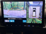 【マルチビューカメラシステム】専用のカメラにより、上から見下ろしたような視点で360度クルマの周囲を確認することができます☆死角部分も確認しやすく、狭い場所での切り返しや駐車もスムーズに行えます。