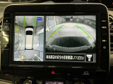 アラウンドビューモニター装備で、バックや縦列駐車の際に上から見た映像があなたをサポート!